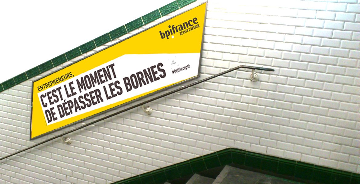 <b>RAMPE DE METRO</b><br><p>Exécution + épreuve numérique + impression</p>