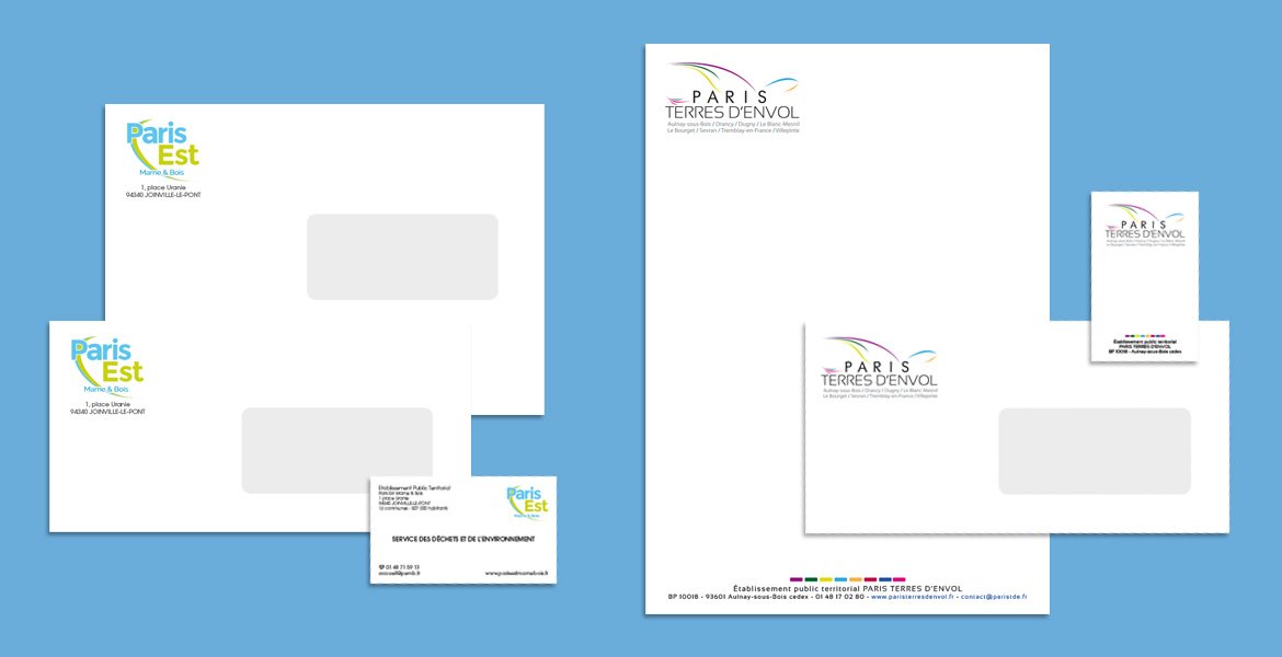 <b>TÊTE DE LETTRE / CARTES DE VISITE / ENVELOPPES</b><br><p>Exécution + impression</p>